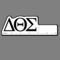 6" Ruler W/ Delta Theta Sigma